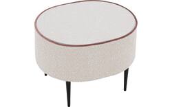 Goossens nachtkastje venus beige stof - 8250163-{merk}-proefmodel-proefmodel-01